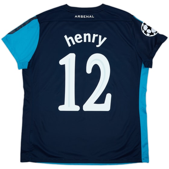 2011-12 Arsenal Away Shirt Henry #12 - 7/10 - (Women's XL)