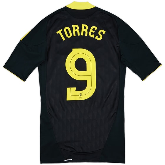 2010-11 Liverpool Player Issue Third Shirt Torres #9 - 10/10 - (M)