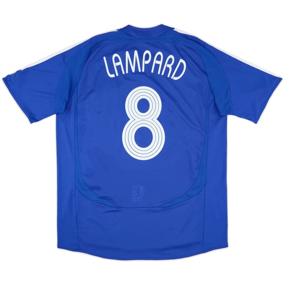 2006-08 Chelsea Home Shirt Lampard #8 - 6/10 - (L)
