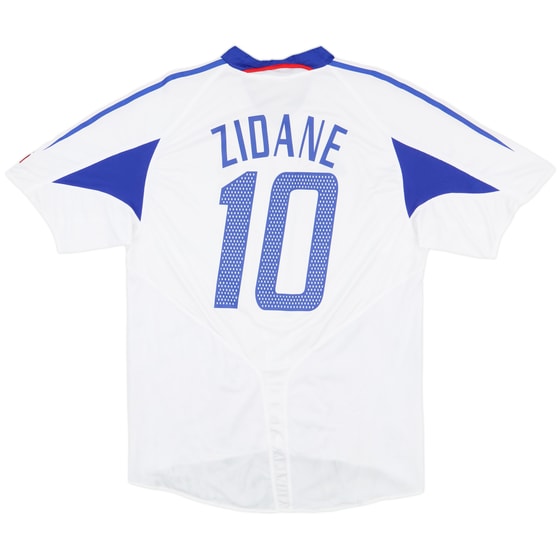 2004-06 France Away Shirt Zidane #10 - 8/10 - (L)