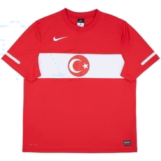 2010-12 Turkey Basic Home Shirt - 10/10 - (L)