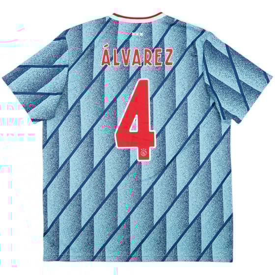 2020-21 Ajax Away Shirt Alvarez #4 - 8/10 - (XL)