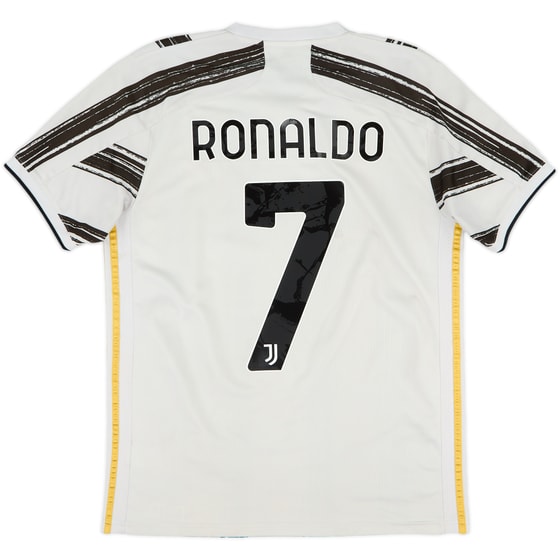 2020-21 Juventus Home Shirt Ronaldo #7 - 4/10 - (M)