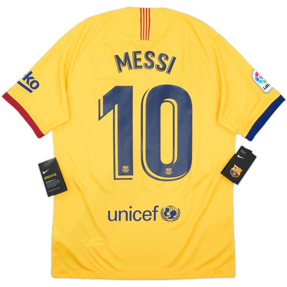 2019-20 Barcelona Away Shirt Messi #10 (M)