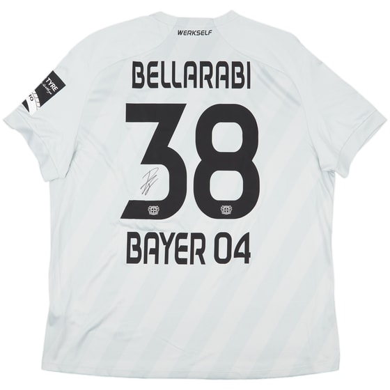 2020-21 Bayer Leverkusen Signed Third Shirt Bellarabi #38 (3XL)