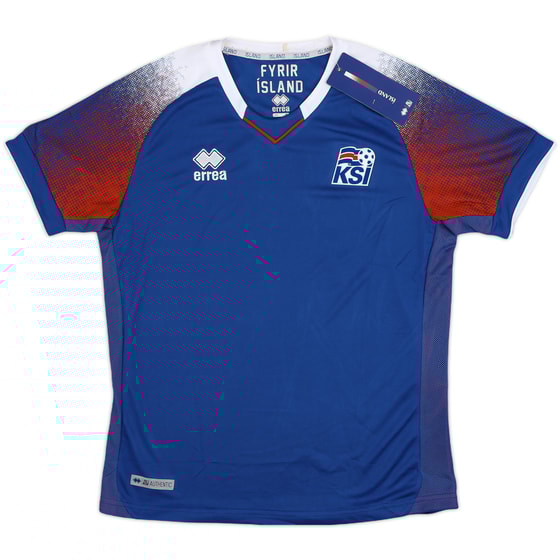 2018-19 Iceland Home Shirt (S)