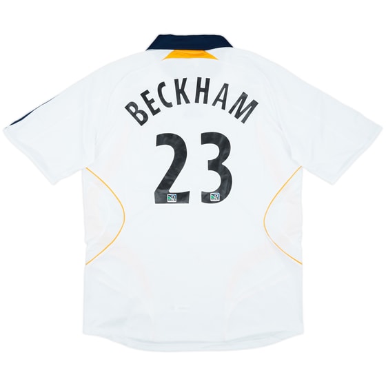 2007-08 LA Galaxy Home Shirt Beckham #23 (XL)