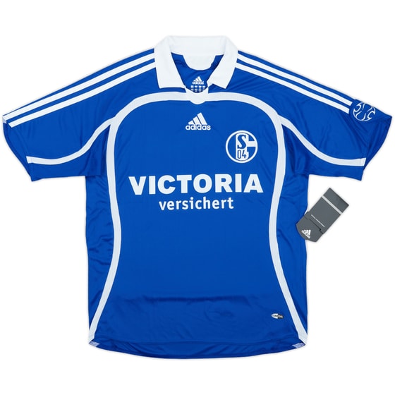 2006-07 Schalke Home Shirt (L.Boys)