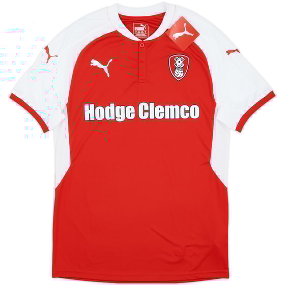 2017-18 Rotherham Home Shirt (S)
