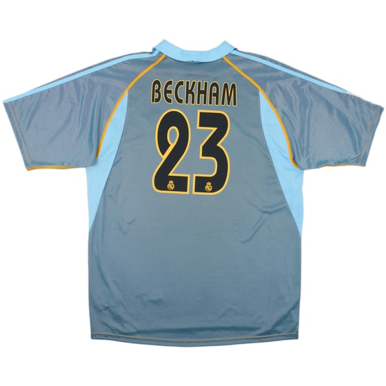 2003-04 Real Madrid Third Shirt Beckham #23 (L)