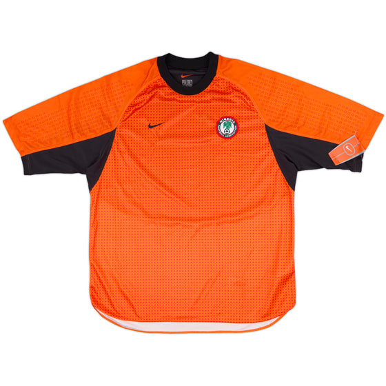 2000-02 Nigeria Player Issue GK S/S Shirt (XL)