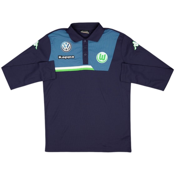 2014-15 Wolfsburg Kappa Polo L/S Shirt - 10/10 - (S)