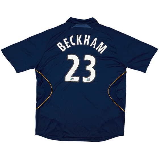 2007-08 LA Galaxy Away Shirt Beckham #23 (XXL)