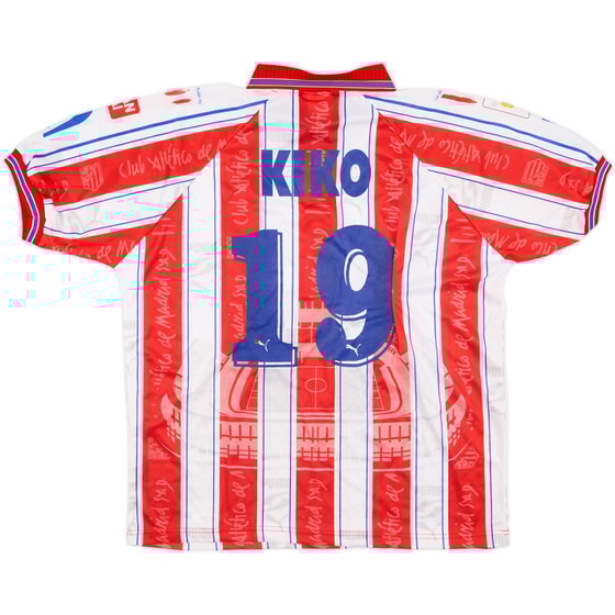 1996-97 Atletico Madrid Home Shirt Kiko #19 (M)