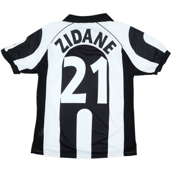 1997-98 Juventus Centenary Home Shirt Zidane #21 (S)