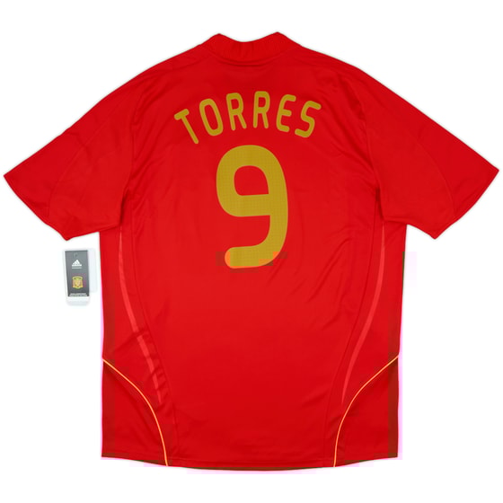 2007-09 Spain Home Shirt Torres #9 (XXL)