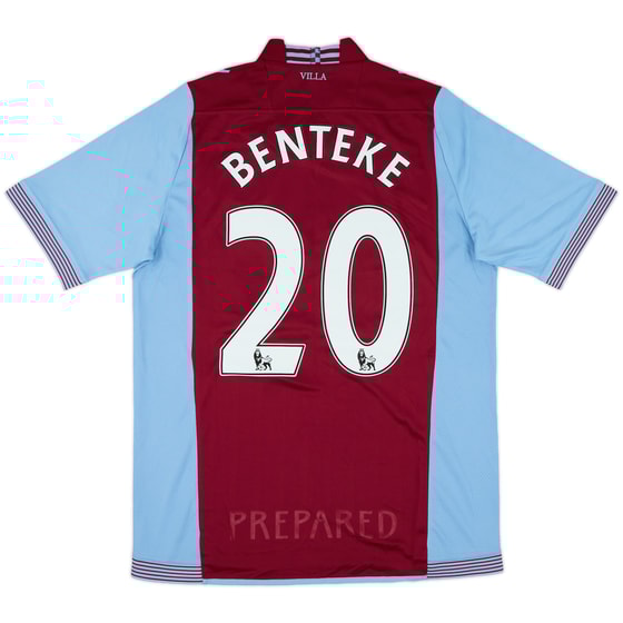 2013-14 Aston Villa Home Shirt Benteke #20 (L)