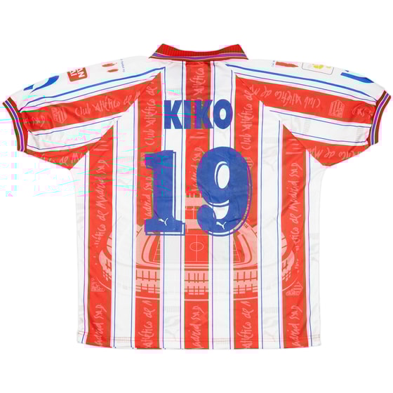 1996-97 Atletico Madrid Home Shirt Kiko #19 (M)