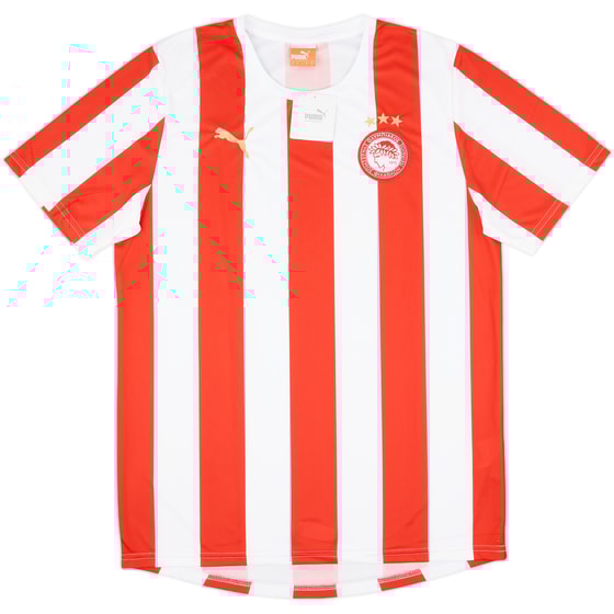 2013-14 Olympiakos Basic Home Shirt (L)