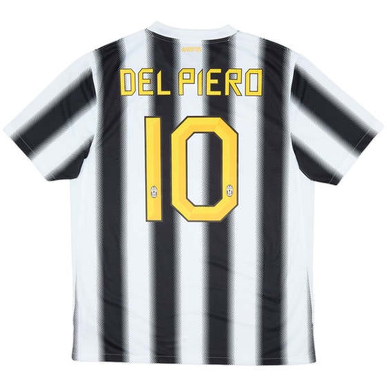 2011-12 Juventus Home Shirt Del Piero #10 (L)