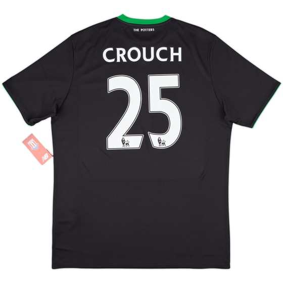 2015-16 Stoke City Away Shirt Crouch #25 (L)