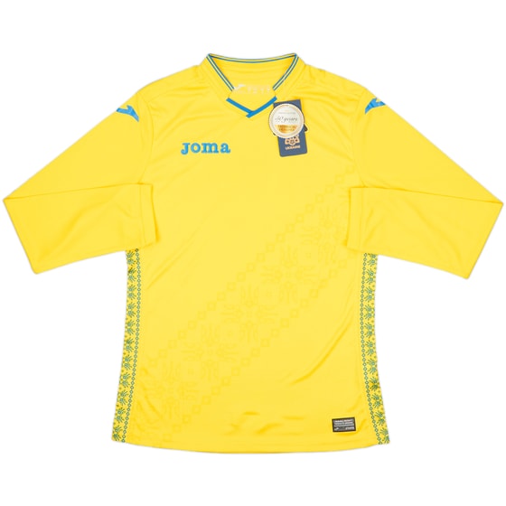 2018-20 Ukraine Home L/S Shirt (S)