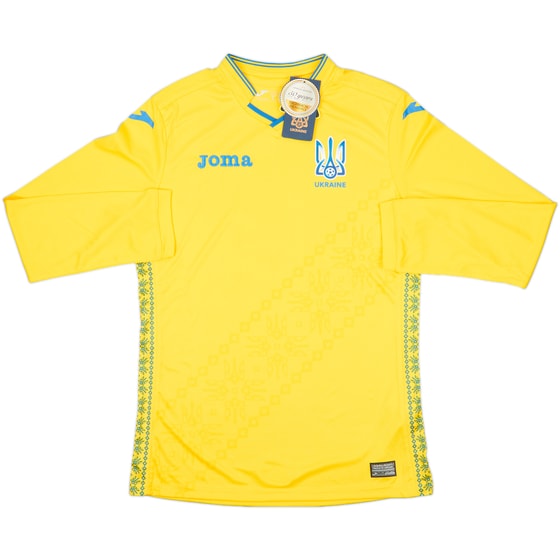 2018-20 Ukraine Home L/S Shirt (S)