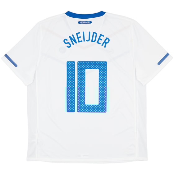 2010-11 Netherlands Away Shirt Sneijder #10 (XL)