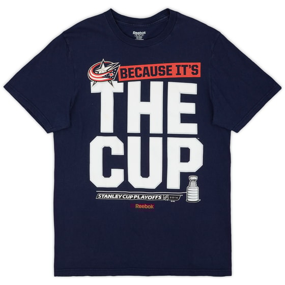 2014 Columbus Blue Jackets Playoffs Reebok Tee - 7/10 - (M)