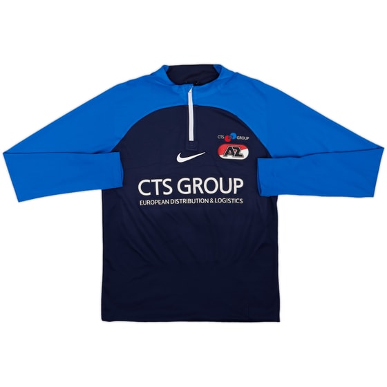 2022-23 AZ Alkmaar Nike 1/4 Zip Drill Top - 4/10 - (S)