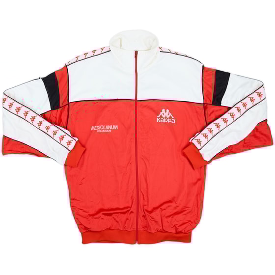 1988-90 AC Milan Kappa Track Jacket - 6/10 - (XL)