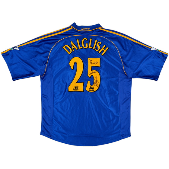 1998-99 Newcastle Match Issue Signed Away Shirt Daglish #25