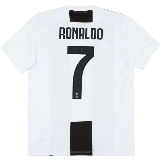2018-19 Juventus Home Shirt Ronaldo #7 - 7/10 - (M)