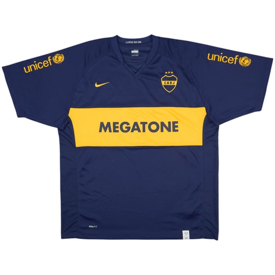 2007-08 Boca Juniors Home Shirt - 7/10 - (XL)