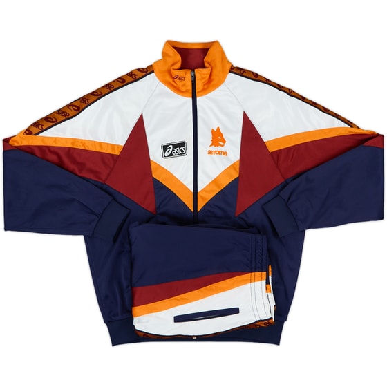 1994-95 Roma Asics Tracksuit - 8/10 - (L)