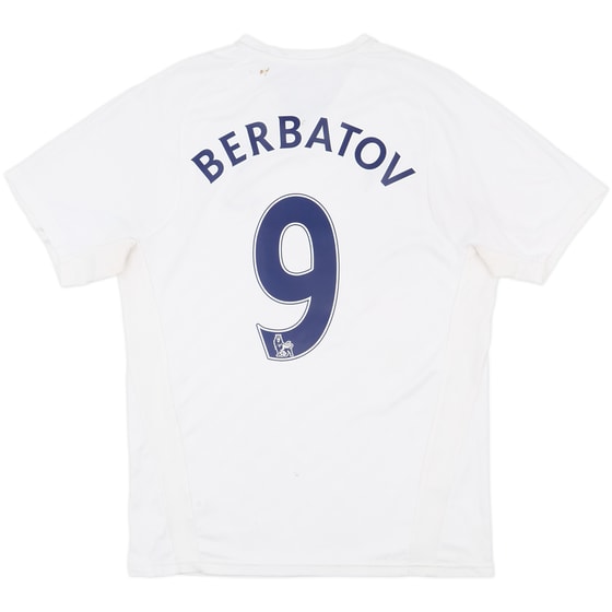 2007-08 Tottenham Home Shirt Berbatov #9 - 6/10 - (S)
