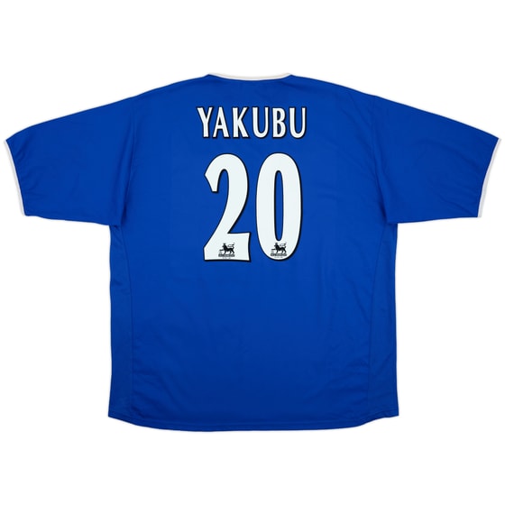 2003-05 Portsmouth Home Shirt Yakubu #20 - 8/10 - (XXL)