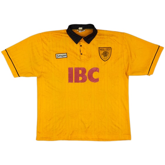 1995-97 Hull City Home Shirt - 7/10 - (XL)