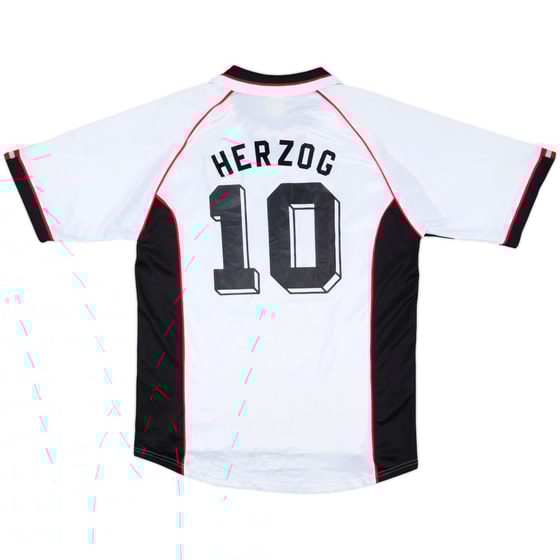 1998 Austria Home Shirt Herzog #10 - 5/10 - (L)