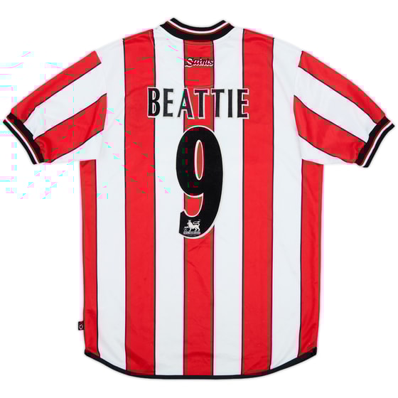 2001-03 Southampton Home Shirt Beattie #9 - 9/10 - (XL.Boys)