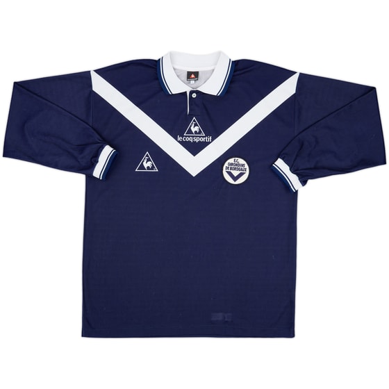 1998-99 Bordeaux Home L/S Shirt - 8/10 - (L)