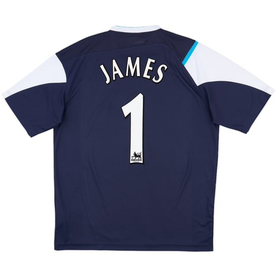 2005-06 Manchester City Away Shirt James #1 - 8/10 - (L)