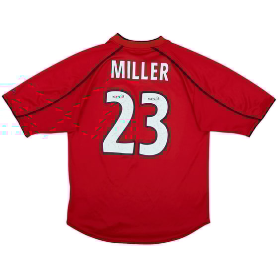 2000-01 Rangers Third Shirt Miller #23 - 6/10 - (S)
