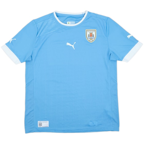 2012-14 Uruguay Home Shirt - 7/10 - (L)