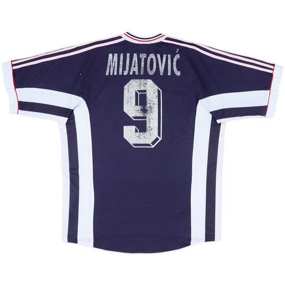 1998-99 Yugoslavia Home Shirt Mijatovic #9 - 5/10 - (M)