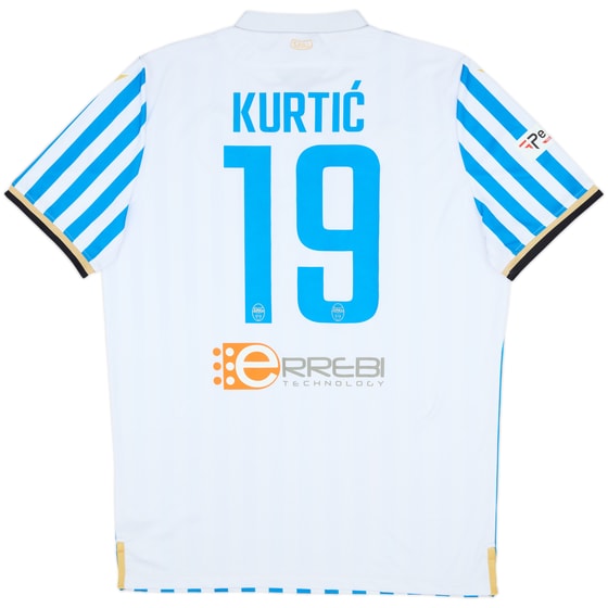 2019-20 SPAL Home Shirt Kurtic #19 - 8/10 - (XXL)
