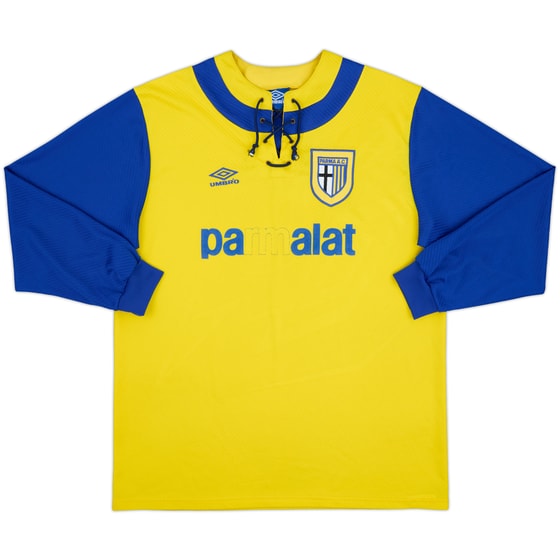 1993-95 Parma Away L/S Shirt - 4/10 - (XL)