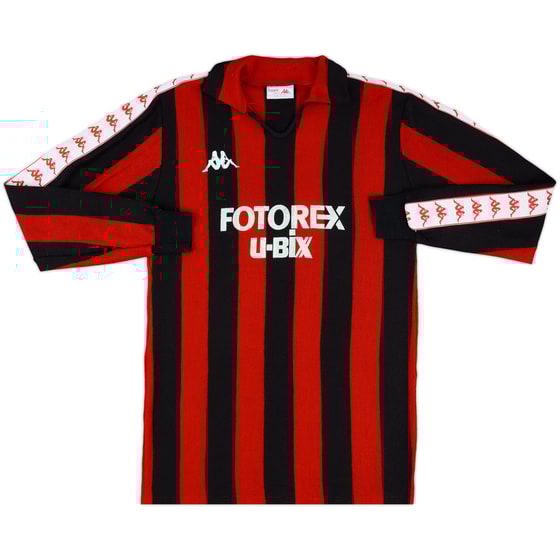 1986-87 AC Milan Kappa Training L/S Shirt - 8/10 - (M)