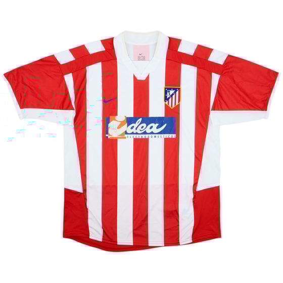 2002-03 Atletico Madrid Home Shirt - 6/10 - (L)