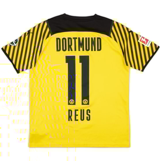 2021-22 Borussia Dortmund Home Shirt Reus #11 - 6/10 - (XL.Boys)